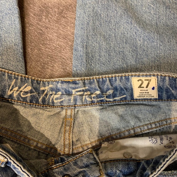 FREE PEOPLE Martha Extreme Wide-Leg high rise  size 27 - Picture 8 of 10